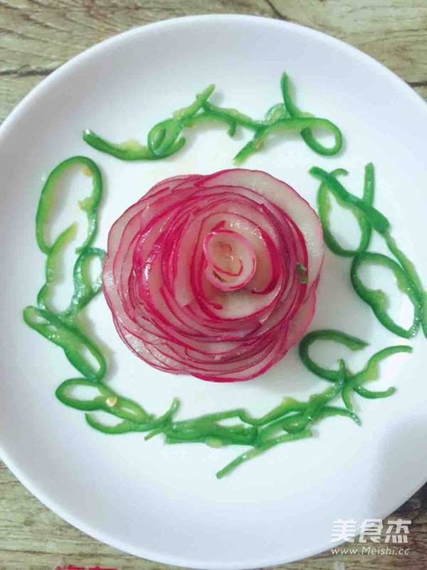 Flower Radish recipe