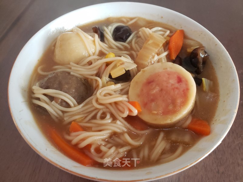 Meatball Soup Noodles