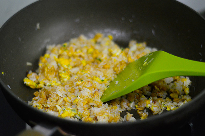 Fried Rice with Crab Meat and Egg recipe