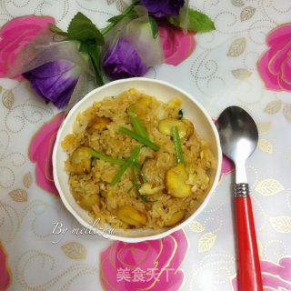 Chestnut Fried Rice recipe