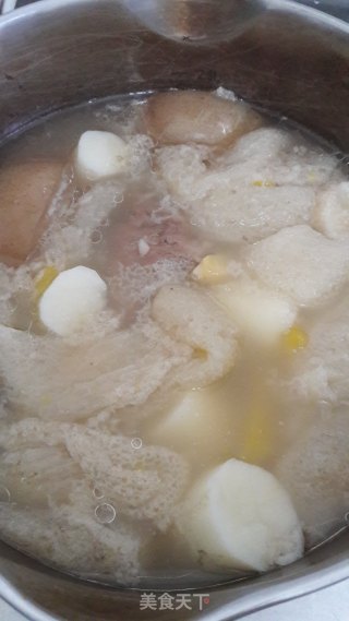 Apple and Yam Pork Bone Soup recipe