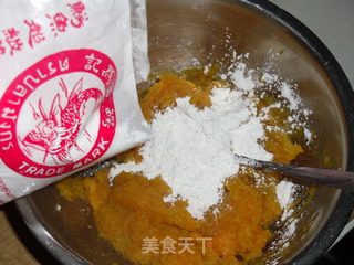 Double Potato Glazed Taro Balls recipe