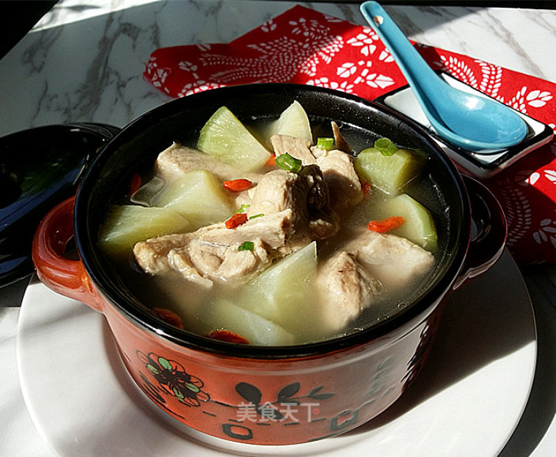 【jiangsu】green Radish Ribs Soup recipe