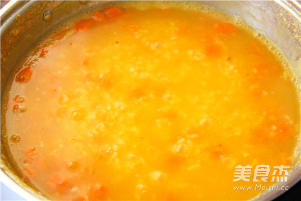 Golden Lucky Pumpkin Congee recipe