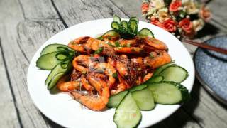 Scallion Prawns recipe