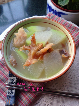 Dried Bonito and Winter Melon Soup recipe