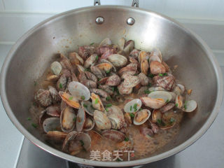 #trust之美#spicy Fried Flower Clams recipe