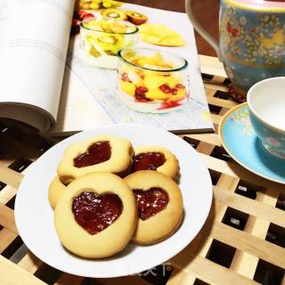 Heart Jam Cookies recipe