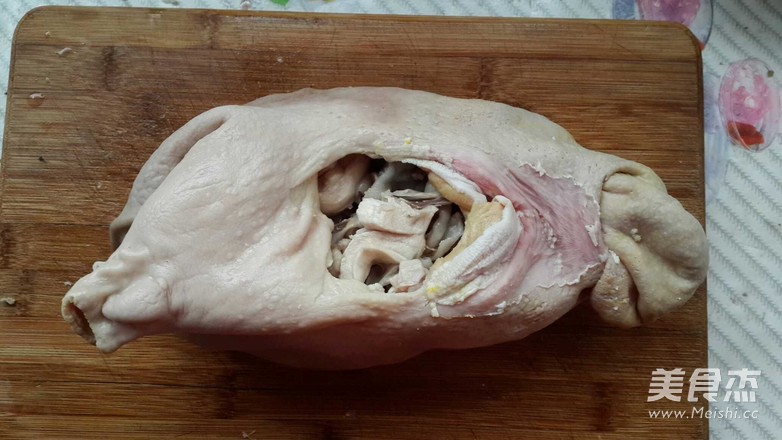 Pork Belly Wrapped Chicken recipe