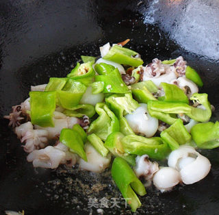 Hot Pepper Cuttlefish recipe