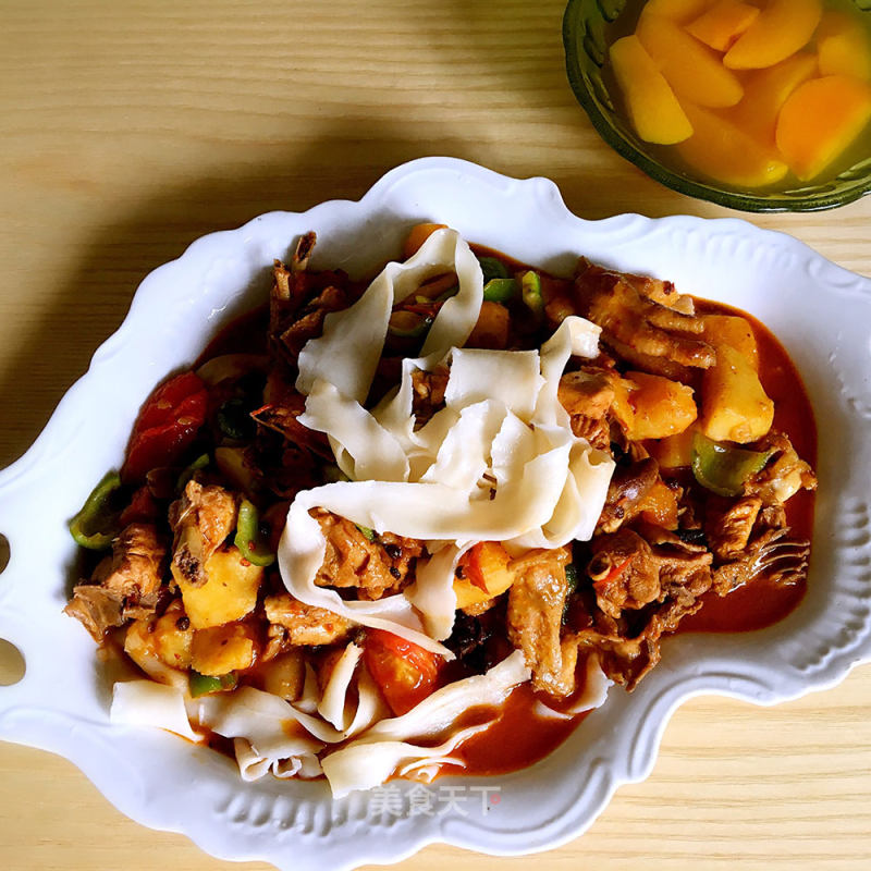 Authentic Xinjiang Large Plate Chicken recipe