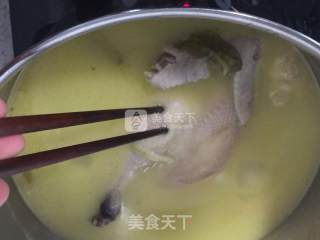 Mushroom and Bamboo Sun Chicken Soup recipe