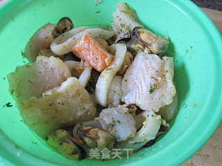 Assorted Seafood Stewed Mushrooms recipe