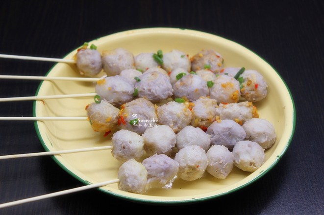 Taro Skewers recipe