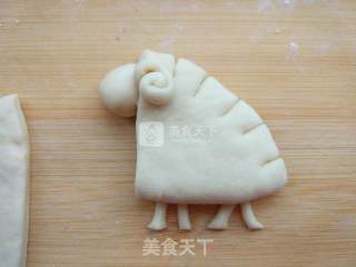 #aca烤明星大赛#little Sheep Bread recipe