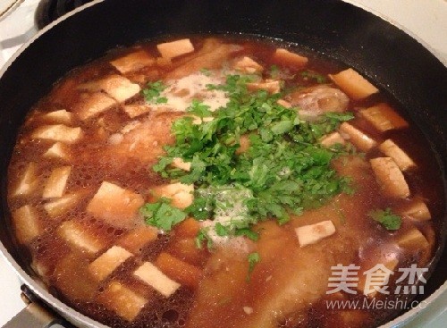 Grilled Tofu with Black Fish Fillet recipe