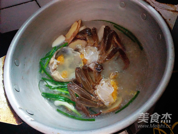 Crab Steamed Custard recipe