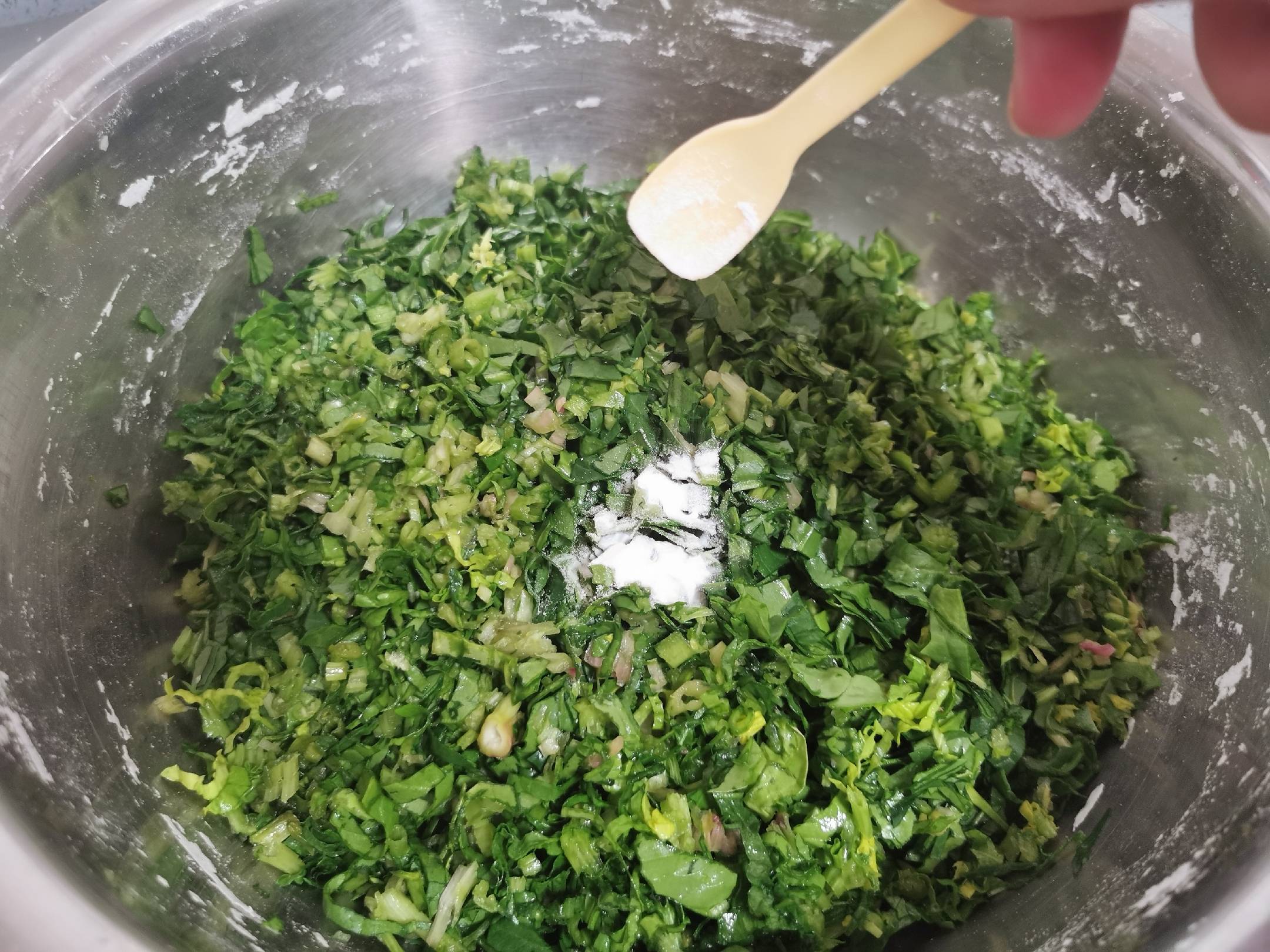 Spinach Bumps recipe