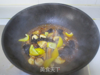 Red Ginseng and Shiitake Mushrooms in Oyster Sauce recipe