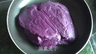Homemade Fillings-purple Sweet Potato, Matcha Snow Skin Mooncakes recipe