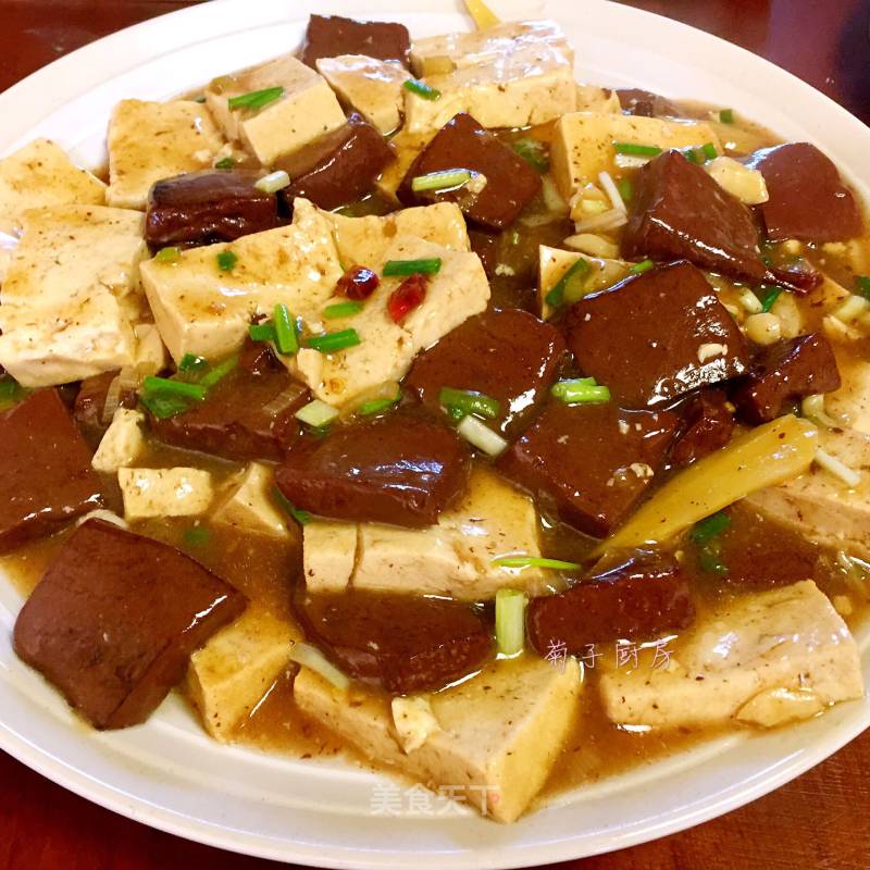 Red and White Tofu recipe
