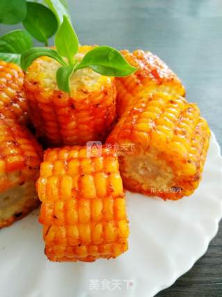 Sauce-flavored Grilled Corn [oven Version] recipe