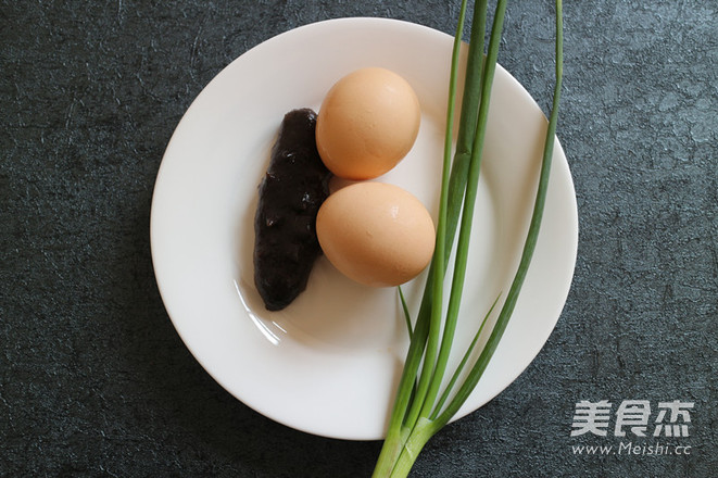 Sea Cucumber Steamed Egg recipe