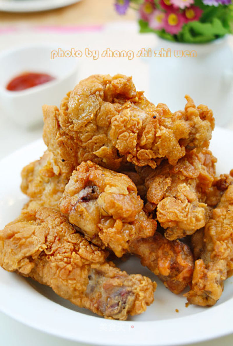 【heinz Tomato Sauce】scaly Crispy Chicken Wing Roots recipe