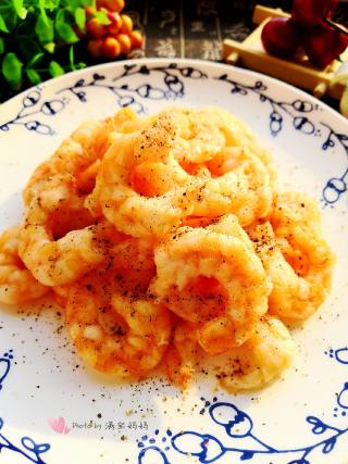 Fried Shrimp with Salt and Pepper recipe