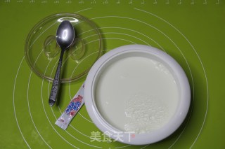 Homemade Yogurt Mixed with Oatmeal recipe