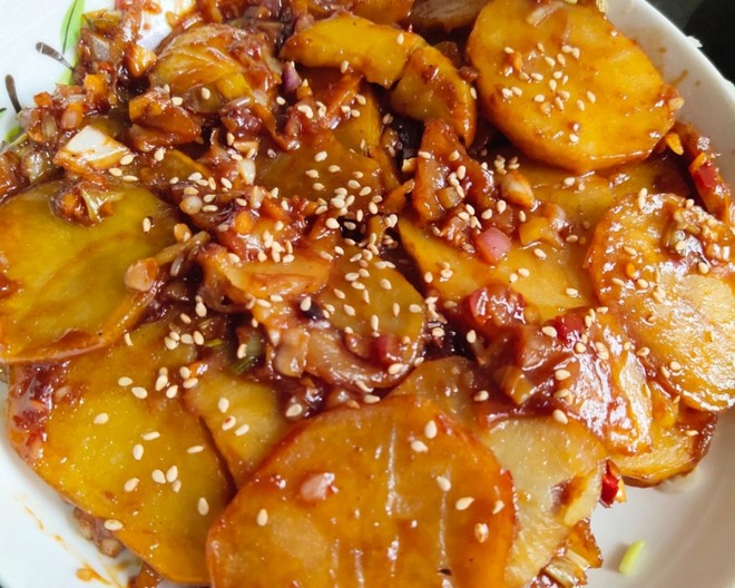 Delicious Sauce Potato Chips recipe