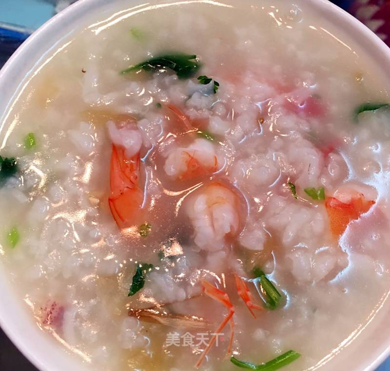 Shrimp Casserole Congee recipe