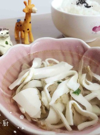 Dried Bamboo Shoots Tofu Soup recipe