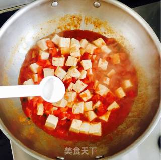 Tomato Stew Tofu recipe