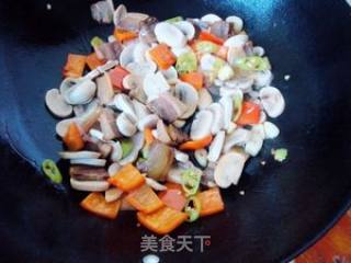 Stir-fried Mushrooms with Bacon recipe