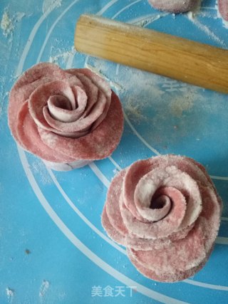 Okara Red Rose Bun recipe