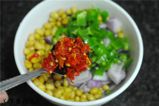 Chop Chili and Mix Soybeans recipe