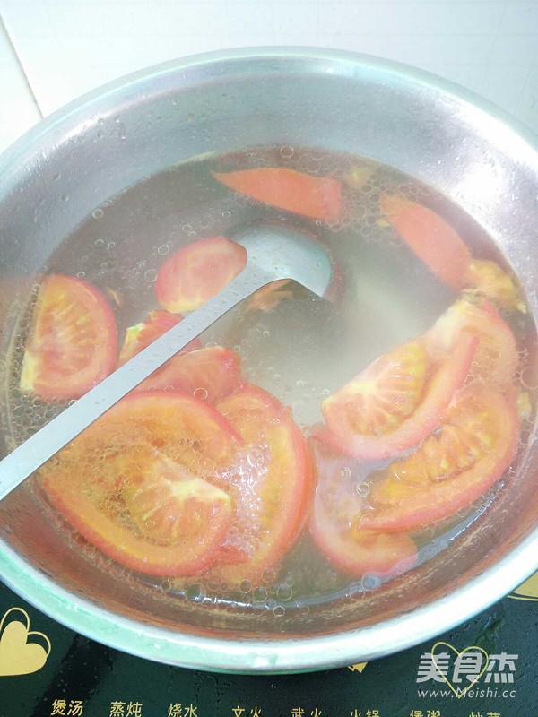 Tomato Soup with Egg recipe