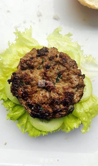 Beef Veggie Burger recipe