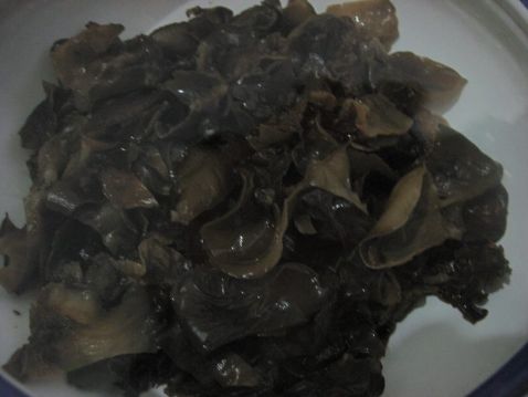 Jellyfish Mixed with Fungus recipe