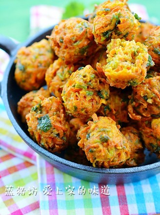 Fried Vegetarian Meatballs recipe