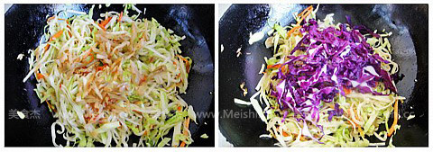 Fried Mustard and Seasonal Vegetables recipe