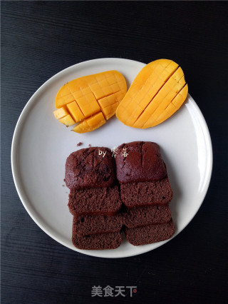 #aca Fourth Session Baking Contest# Making An Erotic Mango Cocoa Cake recipe