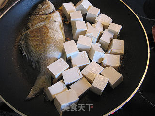 Fried Sea Fish Braised Tofu recipe