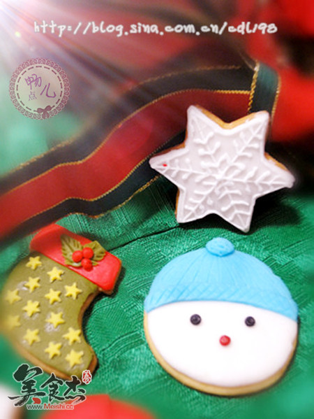 Fondant Christmas Gingerbread recipe