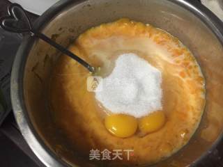 #aca烤明星大赛#mango Small Cakes ~ A Simple Quick Cake that Can Eat The Pulp recipe