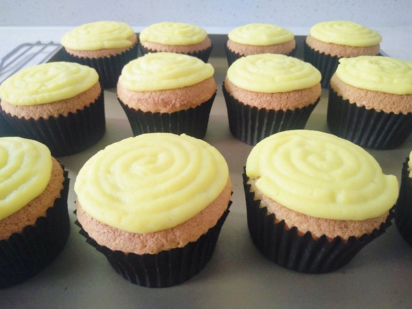 Custard Cup Cake recipe