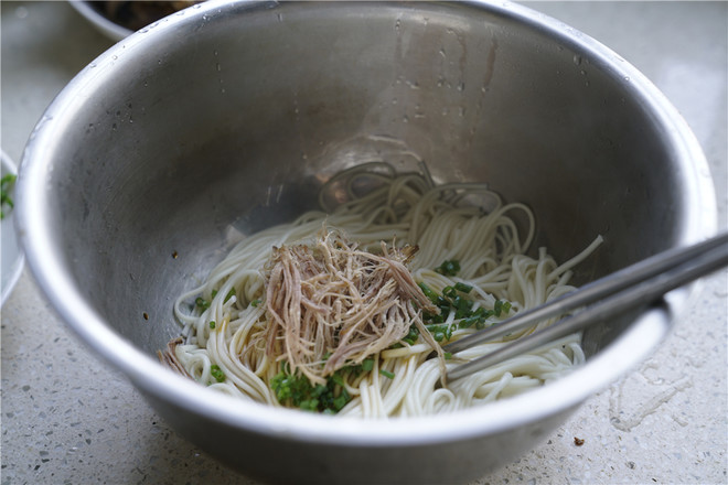 Smoked Duck Noodles recipe