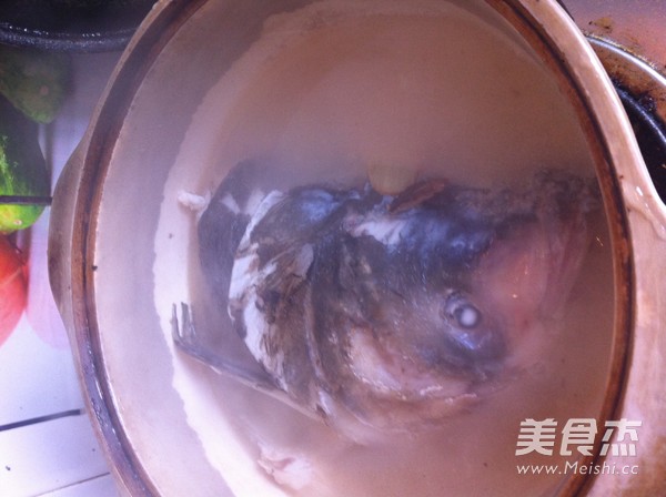 Casserole Fish Head Soup recipe