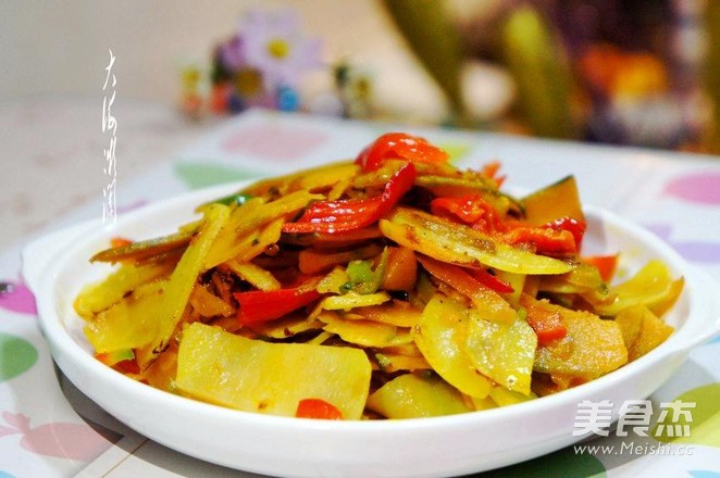 Vegetarian Fried Wogua Chips recipe